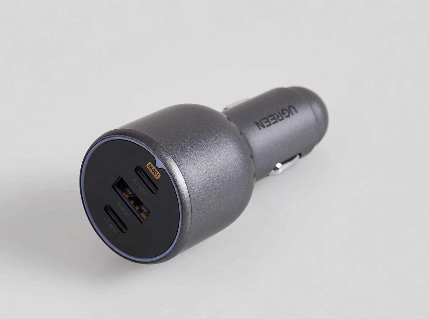 55511 Автомобильное зарядное устройство UGREEN EC705 130W  2xUSB-C, 1xUSB-A